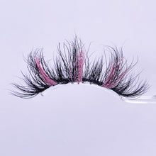 Load image into Gallery viewer, Colorful Gillter Mink Lashes MOQ5
