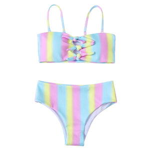 Girl Cute Bikini Swimwear Set