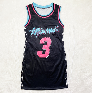 NBA Dress With Side Drawstring