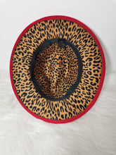 Load image into Gallery viewer, Fedora Hat with Leopard Pattern Inside (MOQ 20)
