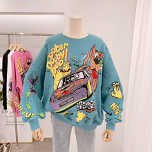 Load image into Gallery viewer, Women Cartoon Sweatshirt
