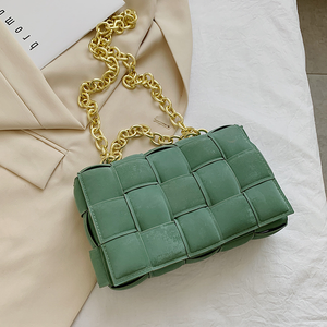 Suede Flap Bag