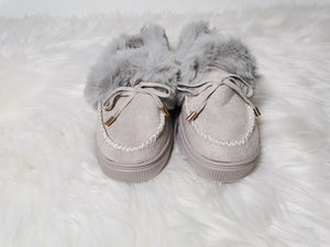 Women Winter Warm Moccasins Shoes Platform Shoes Snow Boots