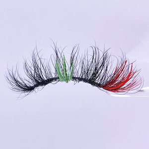 Colorful Gillter Mink Lashes MOQ5