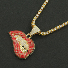 Load image into Gallery viewer, HipHop Lip Necklace
