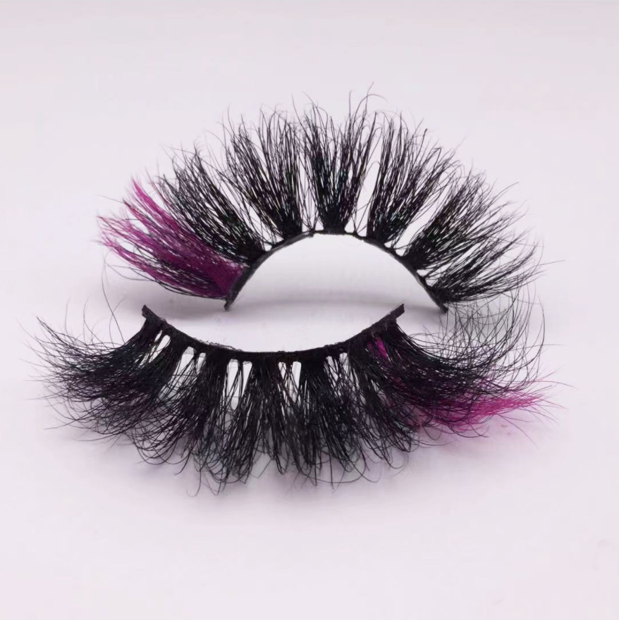 Fluffy Colorful Mink Lashes