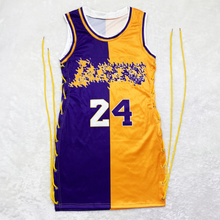 Load image into Gallery viewer, NBA Dress With Side Drawstring
