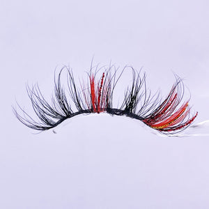 Colorful Gillter Mink Lashes MOQ5