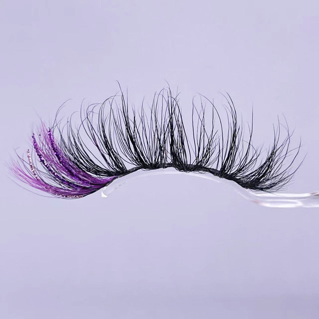 Colorful Gillter Mink Lashes MOQ5