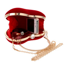 Load image into Gallery viewer, Heart Shape Evening Bag Clutch Bag
