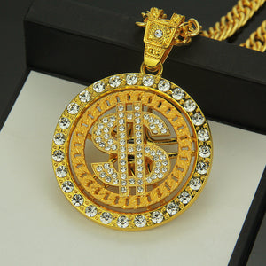 HipHop Dollar Necklace