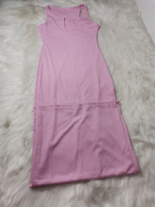 U Neck Sundress ( Cotton Blended)