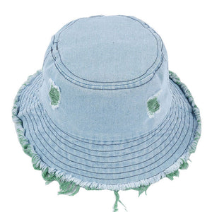 Summer Outdoor Hat Denim Bucket Hat