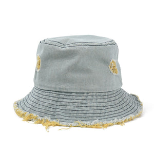 Summer Outdoor Hat Denim Bucket Hat