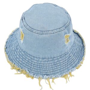 Summer Outdoor Hat Denim Bucket Hat