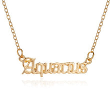 Load image into Gallery viewer, Zodiac necklace (set)
