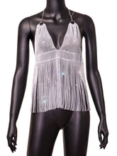 Load image into Gallery viewer, Diamond Fringed Camisole
