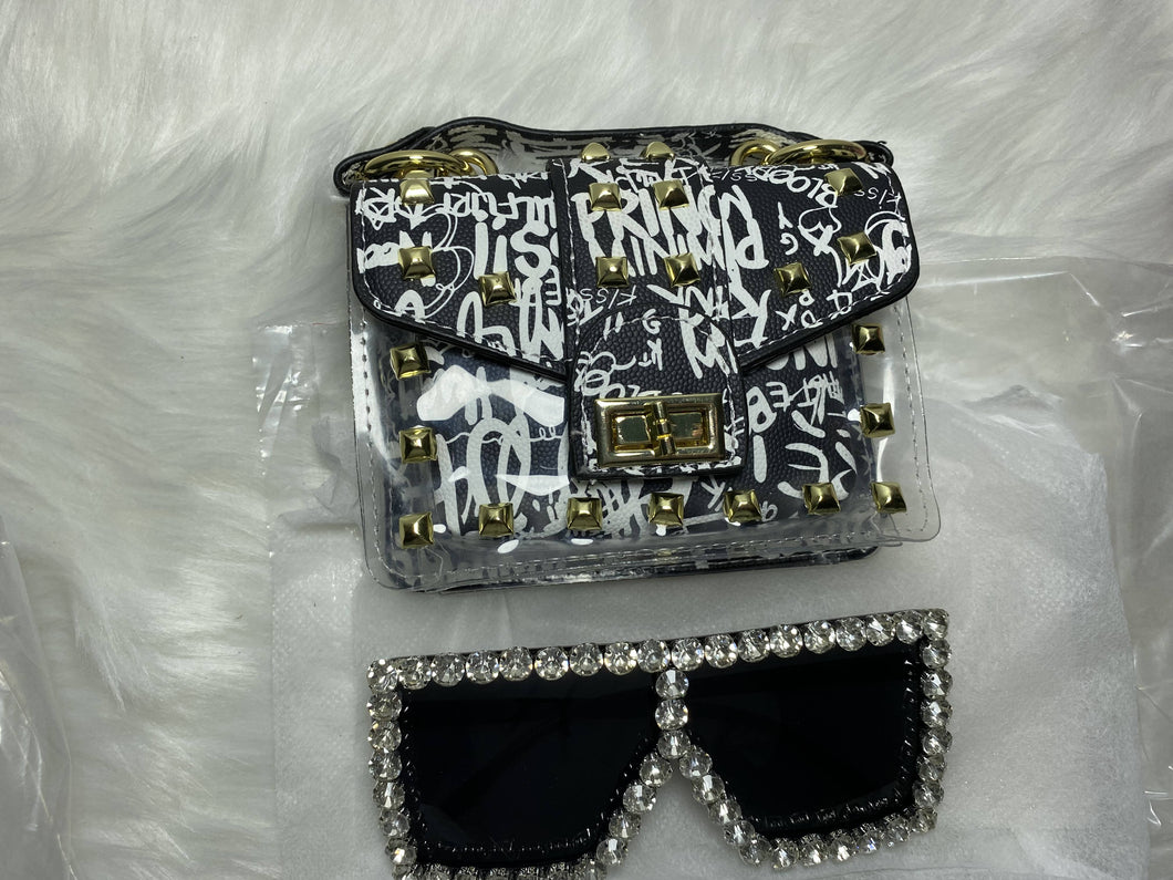 Purse And Sunglasses Set