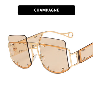 Rihanna's Rivet Frameless Sunglasses