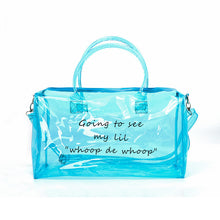 Load image into Gallery viewer, Jelly Gym Bag - Spend The Night Bag
