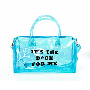 Jelly Gym Bag - Spend The Night Bag