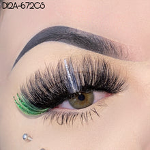 Load image into Gallery viewer, Synthetic Colorful Glitter Lashes （MOQ 10）
