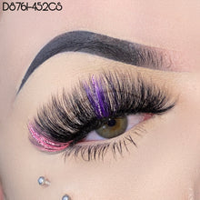 Load image into Gallery viewer, Synthetic Colorful Glitter Lashes （MOQ 10）
