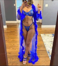 Load image into Gallery viewer, Feather Lace Bikini Set
