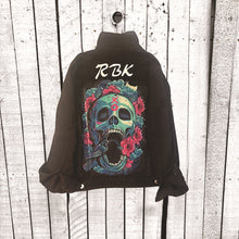 Load image into Gallery viewer, Jean Jacket - Skull
