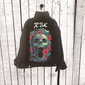 Jean Jacket - Skull