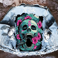 Load image into Gallery viewer, Jean Jacket - Skull
