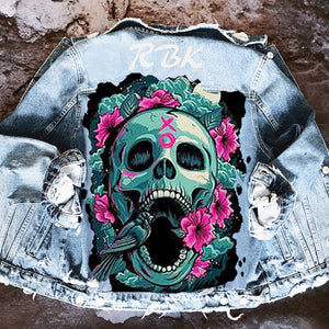 Jean Jacket - Skull