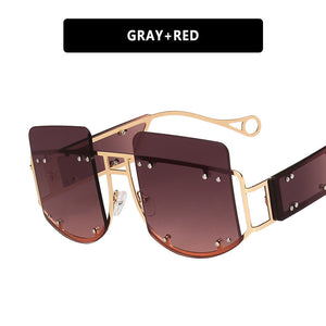 Rihanna's Rivet Frameless Sunglasses