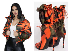 Load image into Gallery viewer, Camouflage Boots and Jacket Sets
