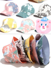 Load image into Gallery viewer, Colorful Tie Dye Reversable Bucket Hat
