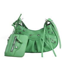 Load image into Gallery viewer, Women Rivet Shoulder Bag
