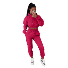 Load image into Gallery viewer, Women Fleece Jogger Set
