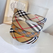 Load image into Gallery viewer, Inspired Plaid Headband (MOQ5)
