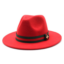 Load image into Gallery viewer, Fedora Hat with Bee(MOQ 5)
