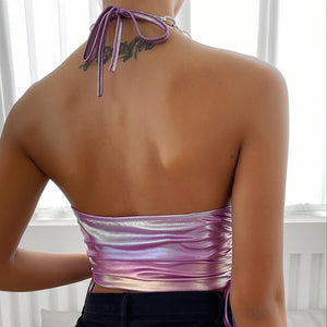 Halter Backless Vest