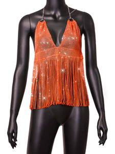 Diamond Fringed Camisole