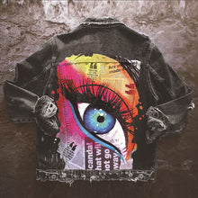 Load image into Gallery viewer, Jean Jacket - Eye
