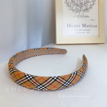 Load image into Gallery viewer, Inspired Plaid Headband (MOQ5)
