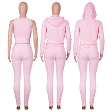 Load image into Gallery viewer, Women Fleece 3 PCs Set
