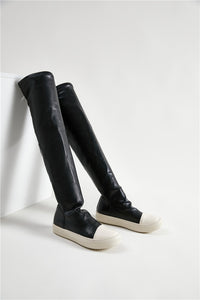 PU Knee Boots