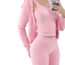 Load image into Gallery viewer, Women Fleece 3 PCs Set
