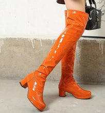 Load image into Gallery viewer, Colorful Over Knee Boots
