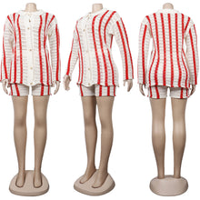 Load image into Gallery viewer, Knit Stripe 2 pcs Set
