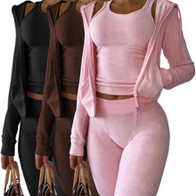 Load image into Gallery viewer, Women Fleece 3 PCs Set
