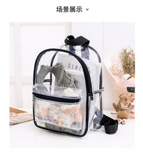 Load image into Gallery viewer, Transparent PVC BookBag
